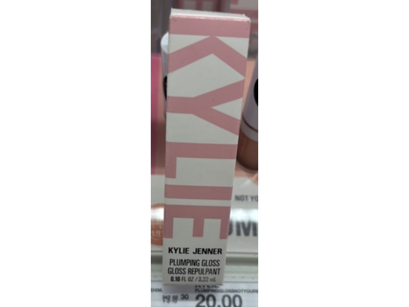 Kylie Cosmetics Plumping Gloss, 618 Curve Him, 0.10 fl oz/3.22 mL