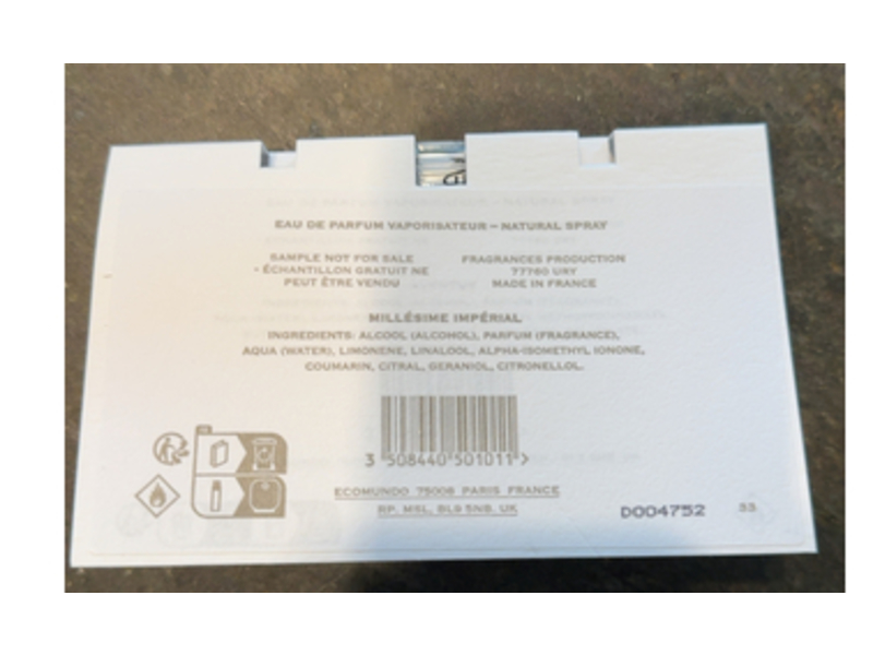 Creed Men's Eau De Parfum Natural Spray, Millesime Imperial, 0.08 oz