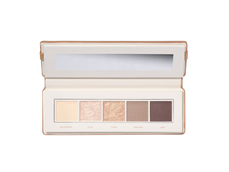 Ulta Beauty Mini Moods Eye Shadow Palette, Toasted Tones, 0.02 oz/0.6 g
