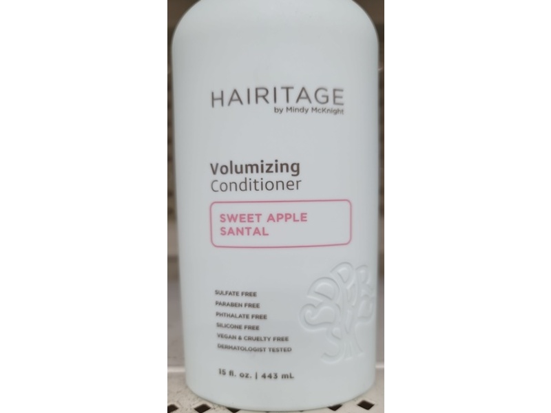 Hairitage Volumizing Conditioner, Sweet Apple Santal, 15 fl oz/443 mL