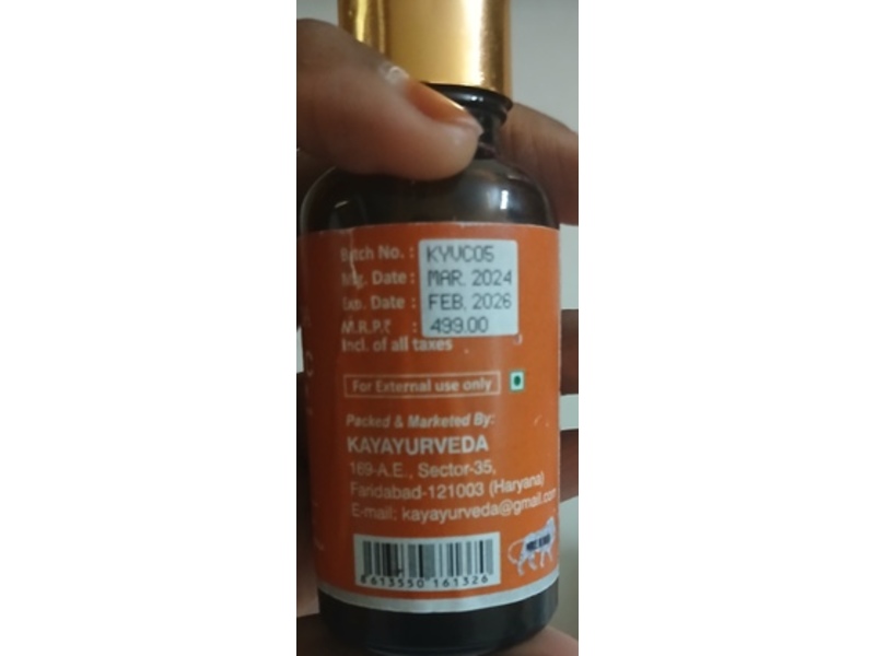 Kayayurveda Vitamin C Face Serum, 30 mL