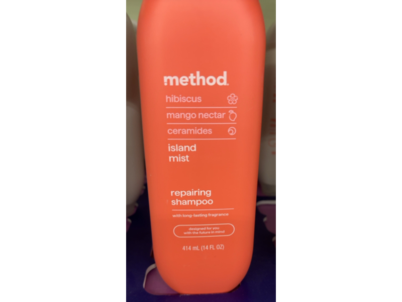 Method Repairing Shampoo, Island Mist, 14 fl oz/414 mL