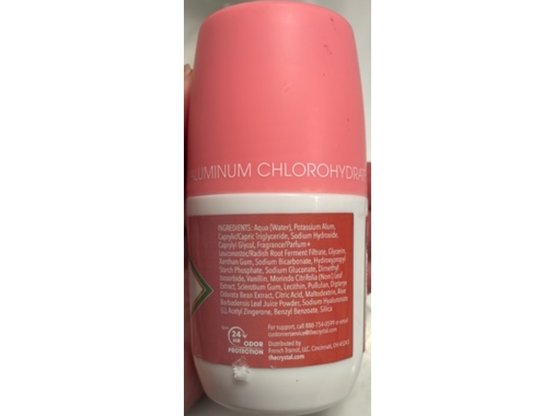 Crystal 3-In-1 BioHealth Deodorant, Coconut & Vanilla, 2.25 fl oz/66 mL