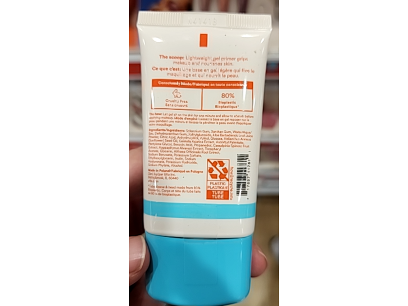 Ulta Beauty Get A Grip Face Primer, 1 fl oz/30 mL