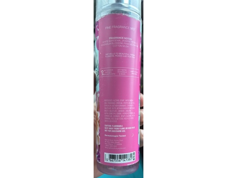 Bath & Body Works Fine Fragrance Mist, Hello Beautiful, 8 fl oz/236 mL