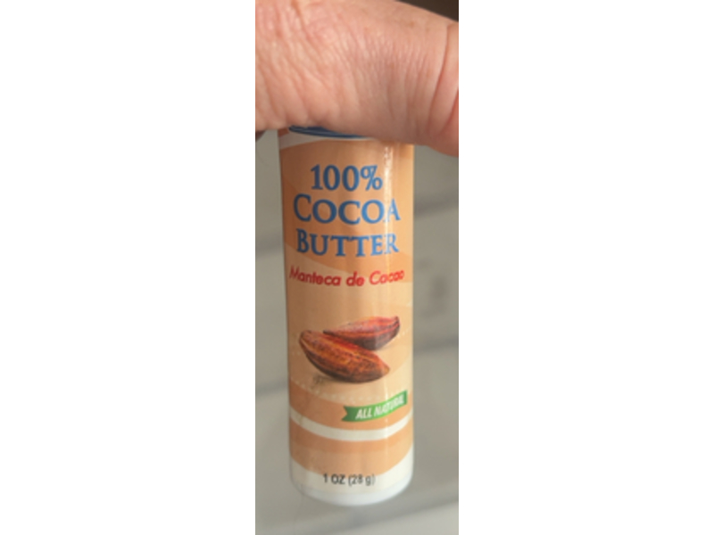 De La Cruz Cocoa Butter, Manteca De Cacao, 1 oz/28 g