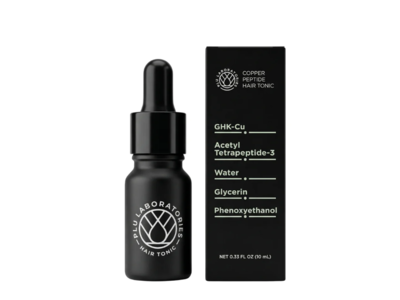 Plu Laboratories Hair Tonic, Copper Peptide, 0.33 fl oz/10 mL
