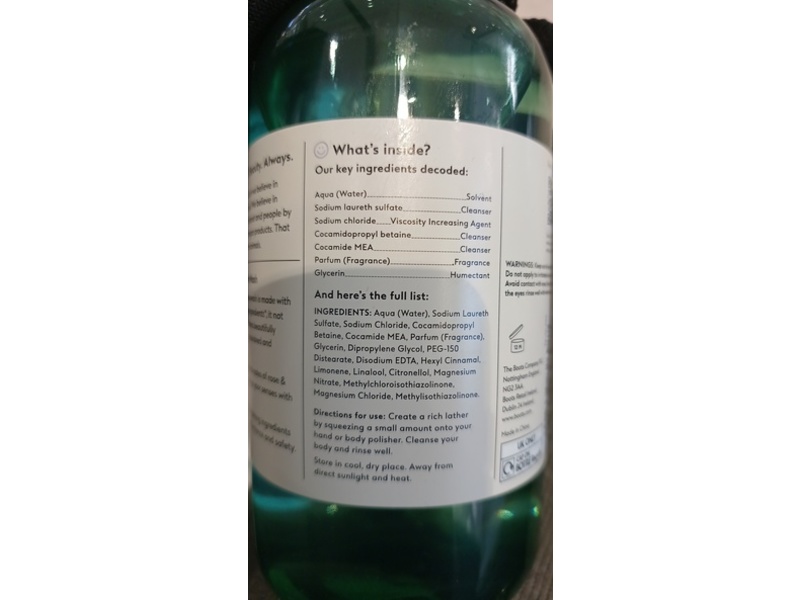 Natural Collection Body Wash, Bloom, 16.9 fl oz/500 mL