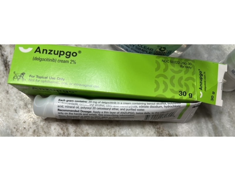 Anzupgo (delgocitinib) Cream 2%, 30 g, Leo Pharma (Rx)