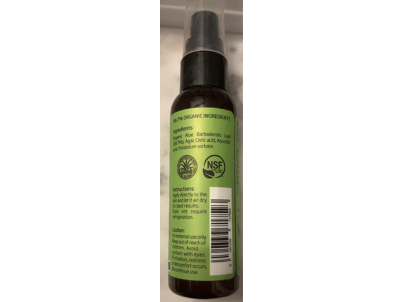 Seven Minerals Aloe Vera Gel, 2 fl oz/60 mL