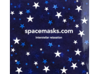 Spacemasks Interstellar Relaxation Eye Mask, Jasmine, 1 Count - thumbnail 1