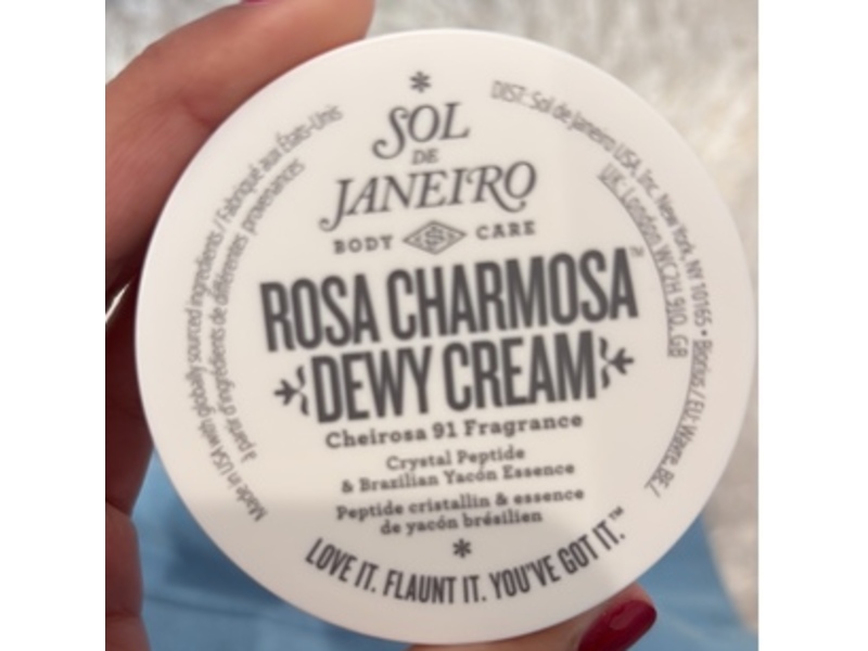 Sol De Janeiro Dewy Cream, Rosa Charmosa, 2.5 fl oz/75 mL
