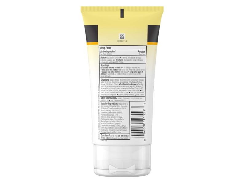Neutrogena Sheer Zinc Mineral Sunscreen, SPF 50, 5 fl oz/147 mL