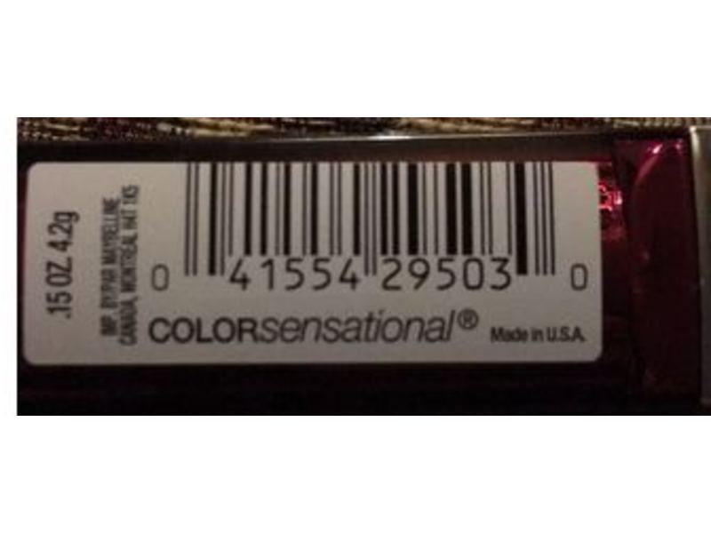 Maybelline New York Color Sensational Vivids Lipcolor, Shocking Coral, 0.15 fl oz