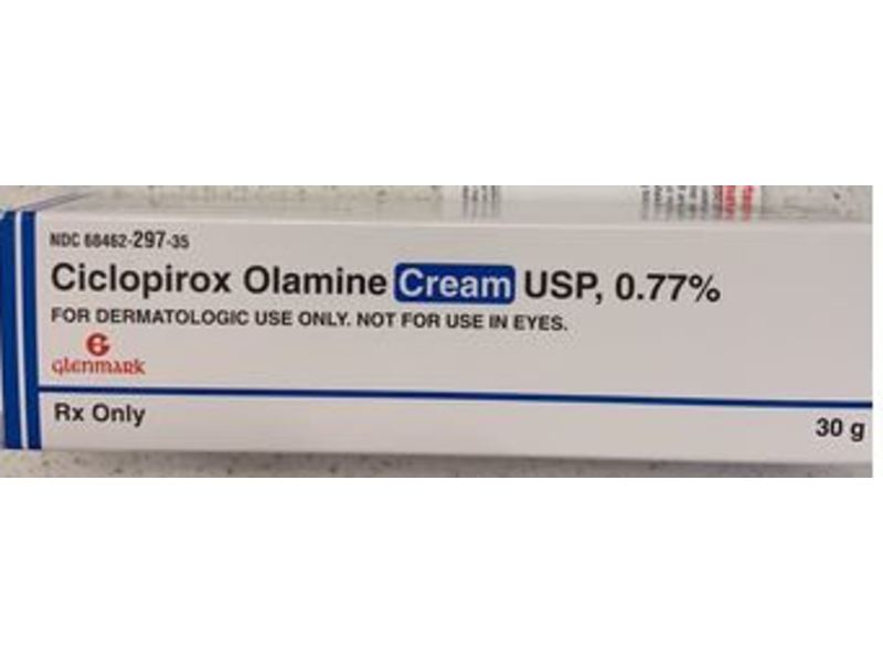 Ciclopirox Olamine Cream Usp 0.77%, 30 g Glenmark (RX)