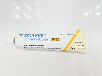 Zoryve (roflumilast) Cream, 0.15%, 60 g, Arcutis (RX)