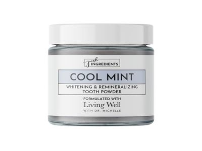 Just Ingredients Whitening & Remineralizing Tooth Powder, Cool Mint, 2 oz
