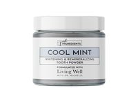 Just Ingredients Whitening & Remineralizing Tooth Powder, Cool Mint, 2 oz - Image 2