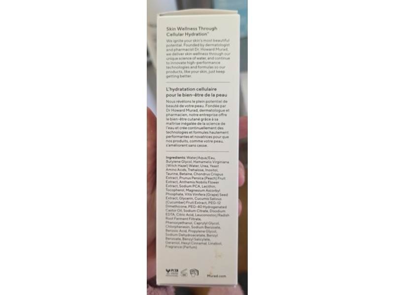 Murad Hydrating Toner, Hydration, 6 fl oz/180 mL