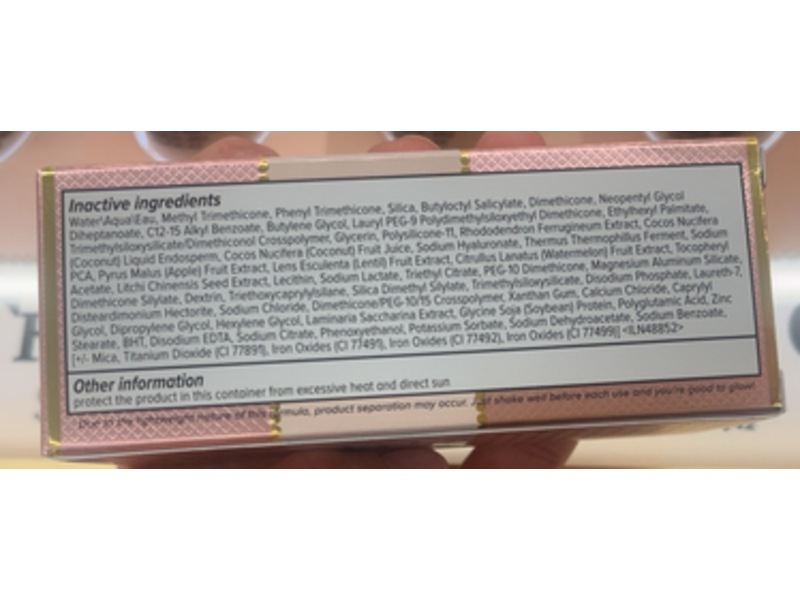 Too Faced Born This Way Healthy Glow Moisturizing Skin Tint, Nude, 2.0 fl oz/60 mL