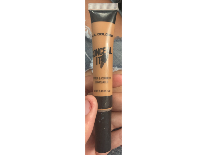 L.A. Colors Cover & Correct Concealer, Deep, 0.42 oz/12 g
