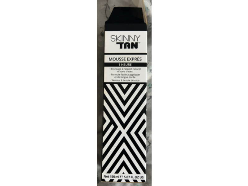 Skinny Tan1 Hour Express Self-Tanning Mousse,5.07 fl oz/150 mL