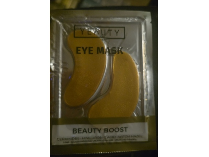 Yeauty Eye Mask, Beauty Boost, 0.3 oz/10 g