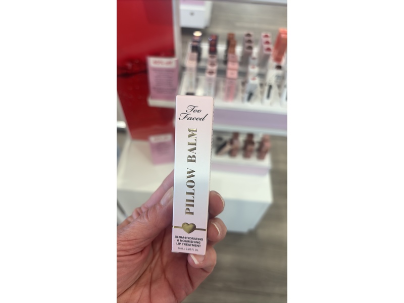 Too Faced Hangoverx Pillow Balm Ultra Hydrating & Nourishing Lip Treatment, 0.20 fl oz/6 mL