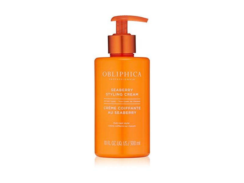 Obliphica Professional Styling Cream, Seaberry, 10 fl oz/300 mL
