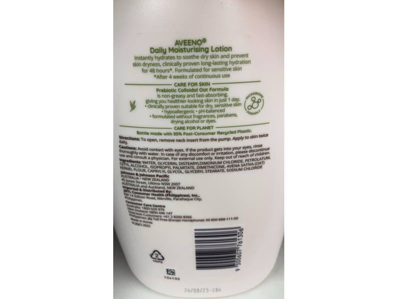 Aveeno Daily Moisturising Lotion, 1 L