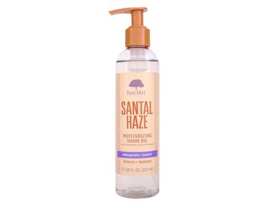 Tree Hut Santal Haze Moisturizing Shave Oil, Ashwagandha + Turmeric, 7.7 fl oz/227 mL