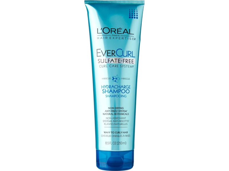L'Oreal Paris EverPure Sulfate-Free Curl Shampoo, Coconut Oil, 8.5 fl oz/250 mL