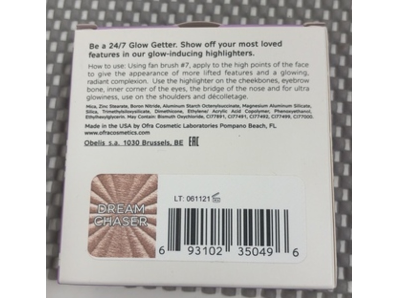 Ofra Cosmetics Highlighter, Dream Chaser, 0.35 oz/10 g