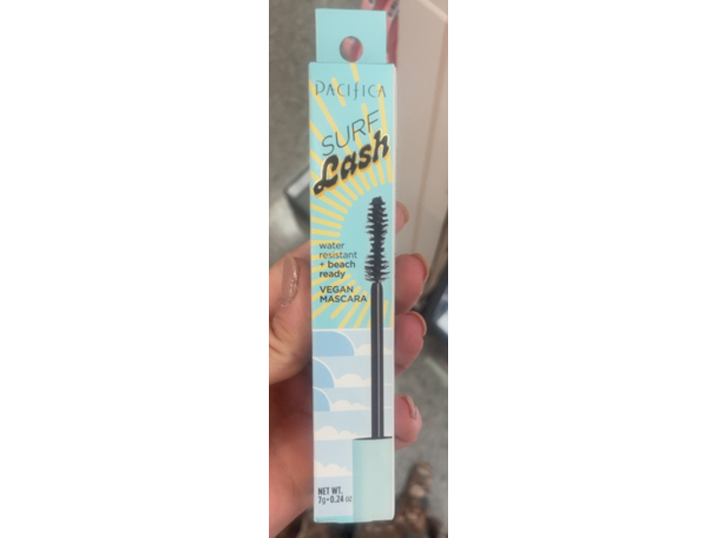 Pacifica Surf Lash Water Resistant + Beach Ready Mascara, Black, 0.24 o4/7g