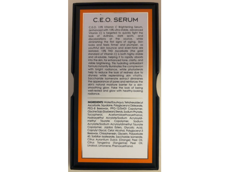 Sunday Riley C.E.O Brightening Serum, Vitamin C, 1 fl oz/30 mL