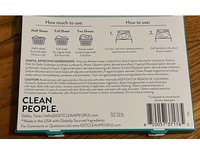 Clean People Laundry Detergent Sheets, Fresh Clean, 48 Loads, 2.54 oz/72 g, 24 Sheets - thumbnail 3