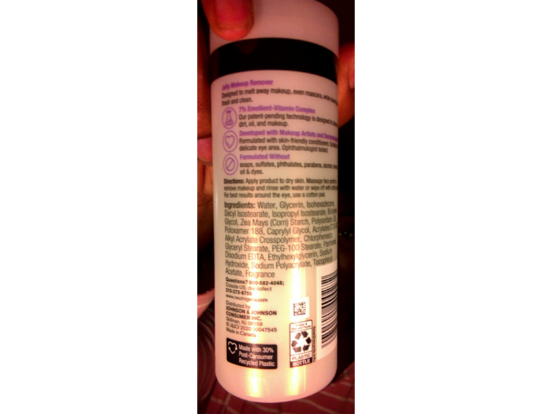 Neutrogena Makeup Melting Refreshing Jelly Cleanser, 6.3 fl oz/186 mL