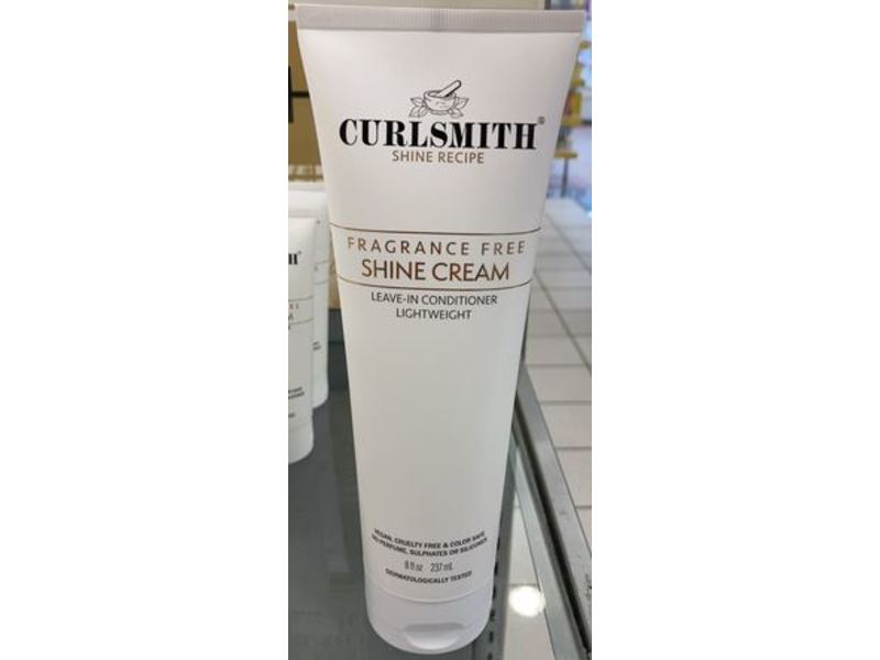 Curlsmith Shine Cream, Lightweight, 8 fl oz/237 mL