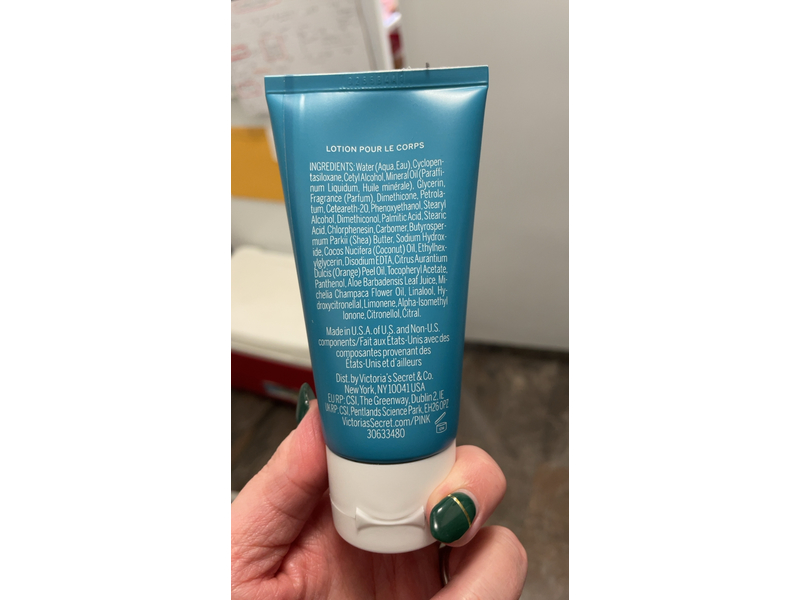 Victoria Secret Pink Body Lotion, Cool & Bright, 75 mL/2.5 fl oz