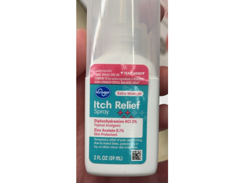 Kroger Itch Relief Spray, Extra Strength, 2 fl oz/59 mL
