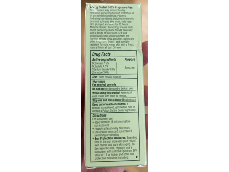 Clinique Moisture Surge Sheertint Hydrator, Universal Very Deep, SPF 25, 1.4 fl oz/40 mL