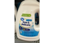 Great Value Free & Delicate Liquid Laundry Detergent, Unscented, 84 fl oz/2.48 L - thumbnail 2