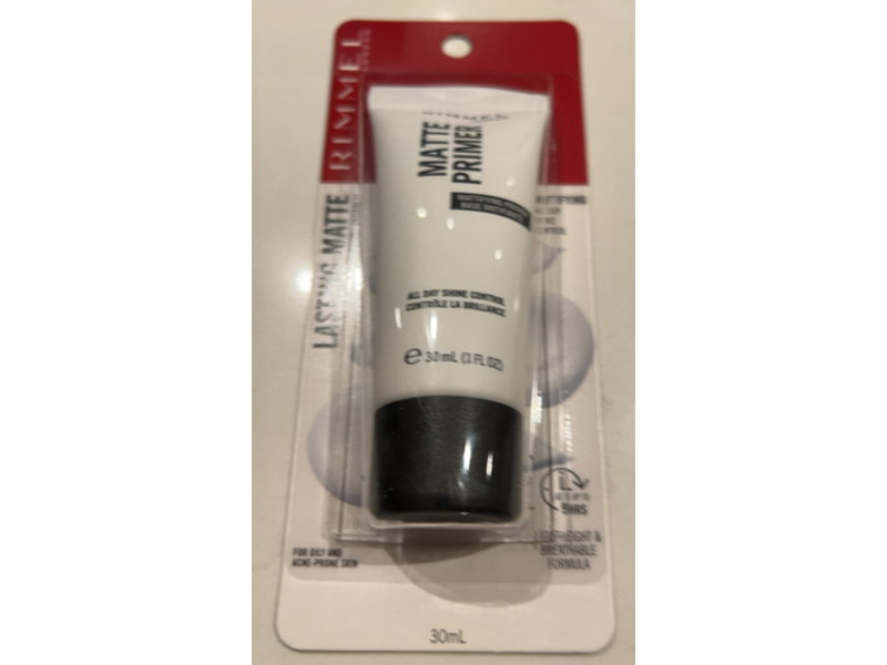 Rimmel London Lasting Matte Primer, 1 fl oz/30 mL