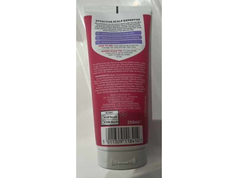 Nizoral Dry & Eczema Prone Scalp Soothing Shampoo, 200 mL