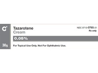 Tazarotene 0.05% Cream, 30 g, Cosette Pharmaceuticals (Rx) - Image 2