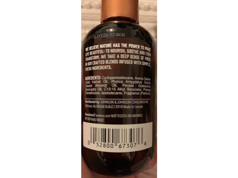 Aveeno Deep Hydration Oil Mist, Almond Oil Blend, 3.3 oz/97 mL