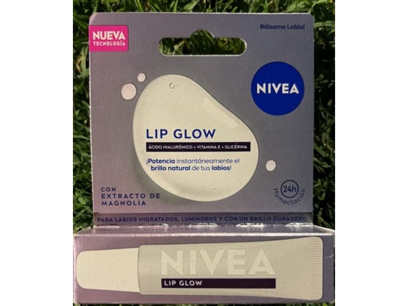 Nivea Lip Glow, Magnolia Extract, 10 mL