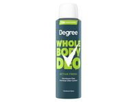 Degree Whole Body Deodorant Spray, Active Fresh Scent, 4 oz/113 g - Image 2