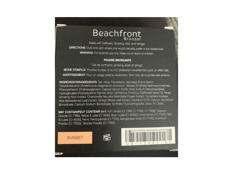 Younique Beachfront Bronzer, Sunset, 0.2 oz/5.8 g