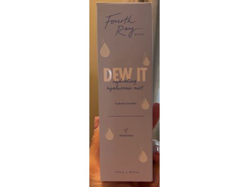 Fourth Ray Dew It Hydrating Hyaluronic Mist, 4.15 fl oz/122.75 mL